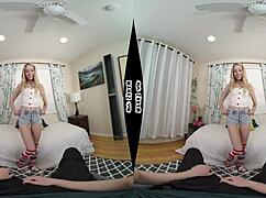 Blonde Teen Slut Counts Down for Hardcore Pounding