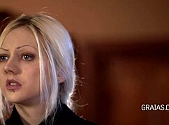 The blonde is inspected and tested