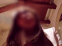 Thai wife says, ride me hard, feel my big tits and pussy