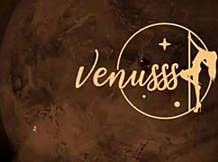 This obedient submissive is suffering and cumming in the dominatrix's hand, featuring Venusss and Marsha Love.