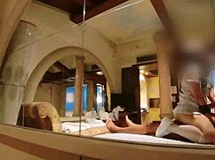 Thai wife says, ride me hard, feel my big tits and pussy