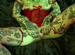 Milf On The Shelf Achieves Christmas Solo Orgasm With Fingering And Clit Play