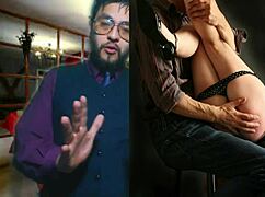 this bdsm session involves spanking and pain games 😈