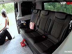 Asian Babe Killa Raketa Fingered and Fucked by Chauffer