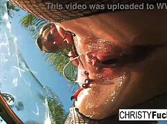 Hot christy mack masturbates tattooed body