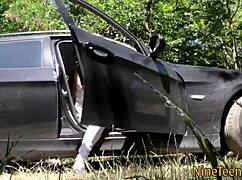 Gorgeous Teenager Enjoys Outdoor Adventure With Friends