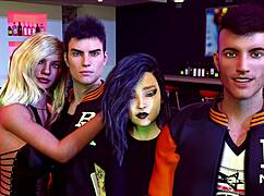 Naked Girls in the Locker Room Game!