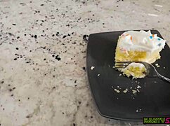 Little stepsister angel windell deepthroats and gets bent over