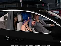 Watch me instruct my son's girlfriend to kiss her friend in this acting lesson game