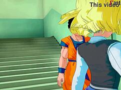 dragon ball zex androids get very horny in trailer