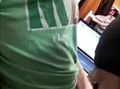 Good friend worships my cock with deepthroat and cum swallowing