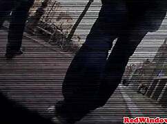 Ever seen a mature Dutch prostitute ride a tourist’s cock?