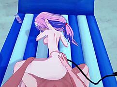 Pov Fucks Lala on Beach, Cums Inside