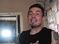 yo, check this old italian granny slut banging her secret toy boy!