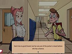 why did this girl create a brothel for blowjobs and group sex?