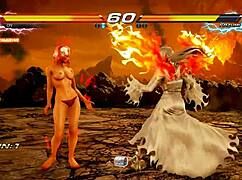 tekken 7 alisa naked boobs in 3d anime hentai game, wanna see her tits?
