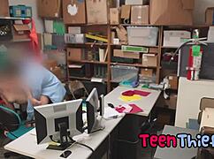 Naiomi Mae Strips Naked In Shop