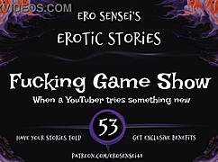 this fucking game show has erotic audio for women, with masturbation and orgasms