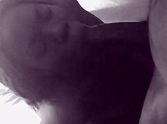 Ebony girl takes big black cock in POV blowjob scene