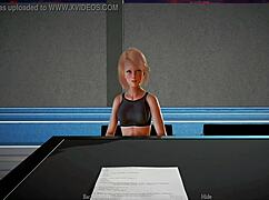 Discover the intriguing dynamics in my new family episode 19 with blonde teen and small tits.