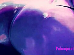 Booty shaking to music in pmv 23 culona dance