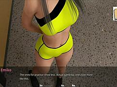 emiko shows off her body in a homemade teen video