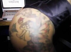 sexy blk models posing naked with piercings