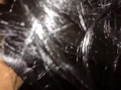 Beautiful Ebony Babe Sucks Huge Cock And Swallows Cum Deep