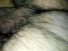 Girl bent over, feeling the big cock in bathroom fuck.