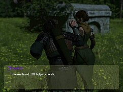 Brunette Woman Faces Consequences In Power Game Episode