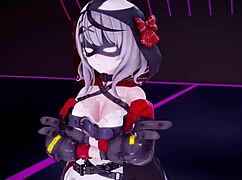 Hololive Sakamata Chloe in Intense 3D Cartoon Hentai Action