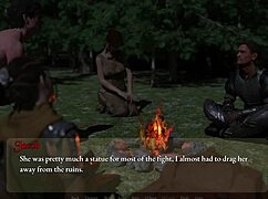 Brunette Woman Faces Consequences In Power Game Episode