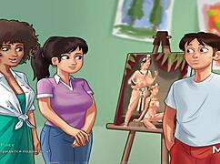 Summertimesaga Delivers Raw Hentai Action With Headmistress In Erotic Scene