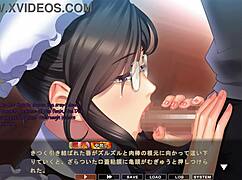 Maid-San To Boin Game Mikage Scene 1 English Intense Action