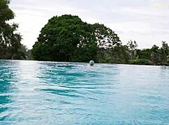 Stepsister In Swimsuit Seduces Stepbrother