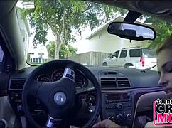 This blonde teen needs cash for quick fun.