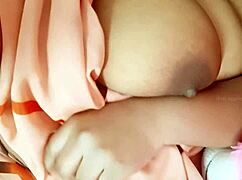 Latina Big Boobs Aunty in American Family Setting