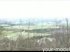 Gorgeous Brunette Sucks Huge White Monster Cock Homemade