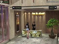 FashionBusiness Game Shows Intense Stretching in Episode 1 Scene 41