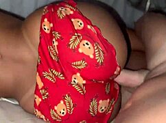 Wife thirsty for cock provokes husband in short shorts