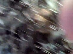 i'm swallowing cum in the car on a rainy day, outdoor public gay fun