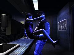 luis fucks asian babe kay hartman in club bathroom