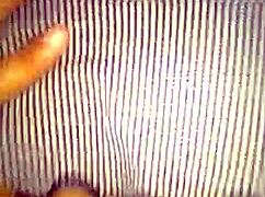 Skinny Mexican prostitute enjoys painful anal alone