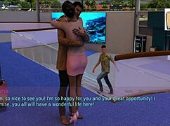 i'm the wife and stepmother in this homemade game