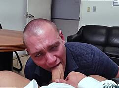 Straight Guy Goes Loud for Gay Blowjob on Pantsless Friday