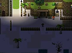 Lost Lagoon harem game ep 5, sexy farmer shows pussy outside! 😍