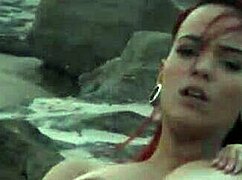 Teen 18+ Orgasms On Beach!