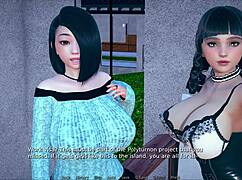 Polyturnon 3: Cute 3D Anime Hentai with Big Tits in Sexy Action