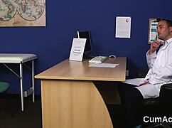 Flirty Hottie Gets Facial Cumshot