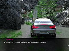 pine falls car ready in anime game